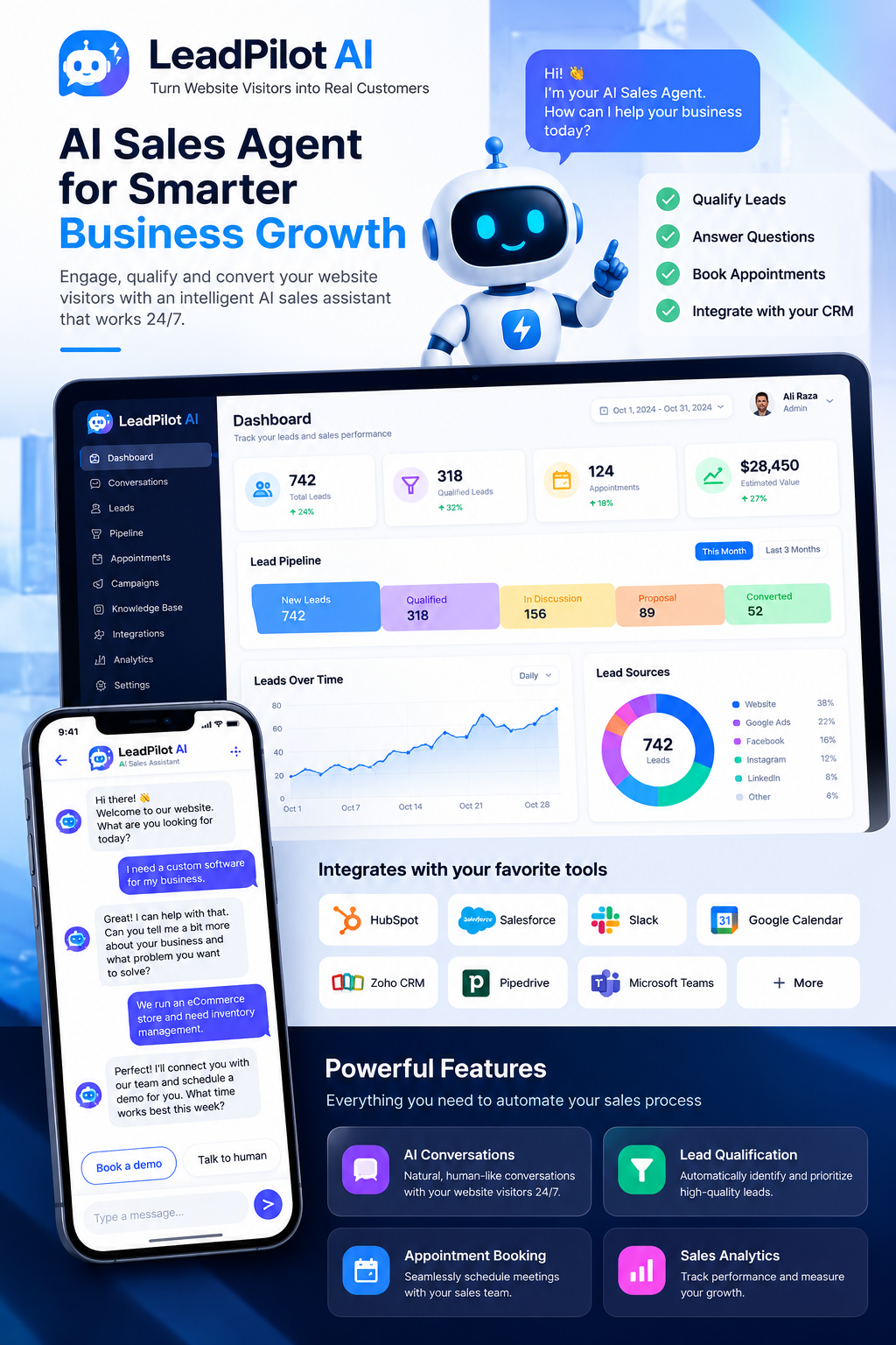 LeadPilot AI — Intelligent Sales & Lead Qualification